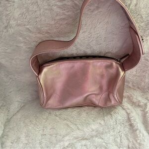 Pink metallic Sak purse NWOT